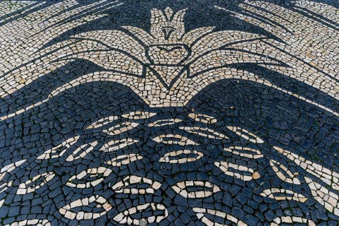 Stylishly paved road