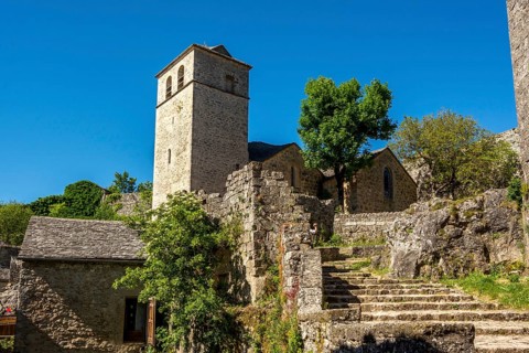 Church Saint Cristol of La Couvertoirade