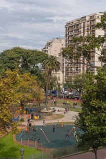 Playground at Parque Lezama