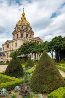 Cathedral of the Invalides with golden dome