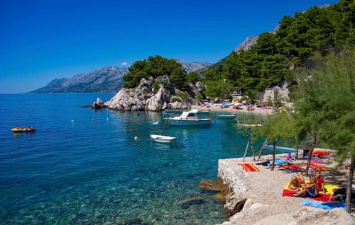 Beaches near Brela