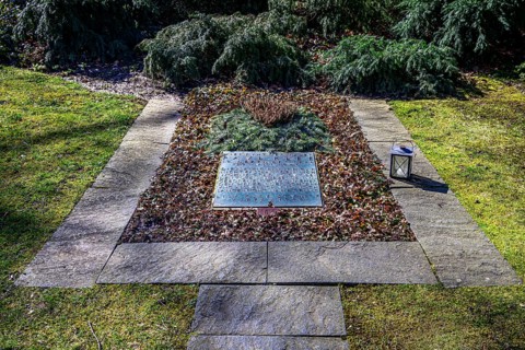 Grave of the painter Paul Klee