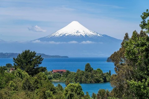 Osorno Volcano and Lake Llanquihue