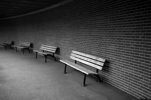 Empty benches