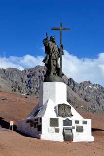 Statue of Cristo Redentor de los Andes
