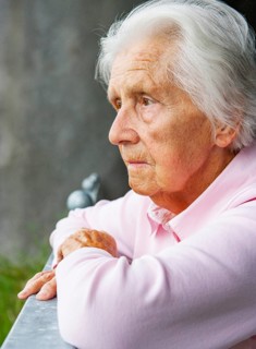 Portrait of a senior citizen