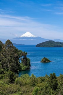 Osorno Volcano and Lake Llanquihue