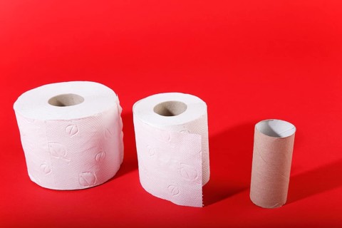Scarce toilet paper