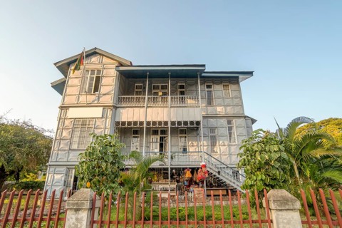 The iron house in Maputo