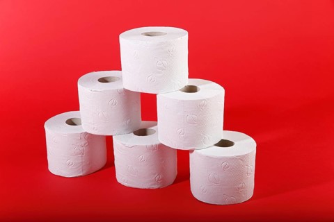 Scarce toilet paper