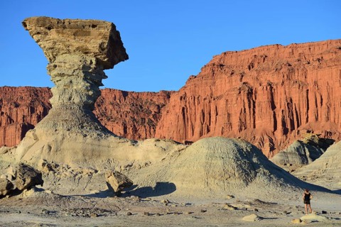 Rock formation El Hongo
