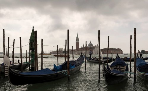 Gondolas in San Marco
