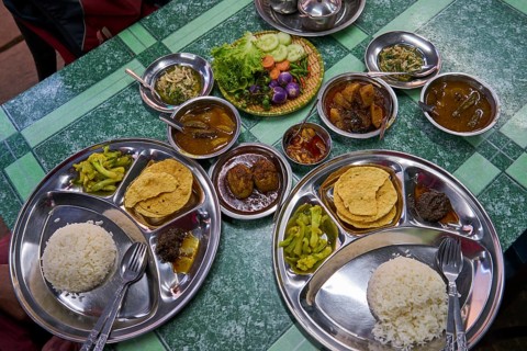 Indian menu
