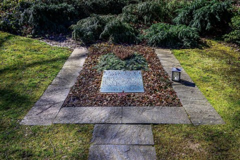 Grave of the painter Paul Klee