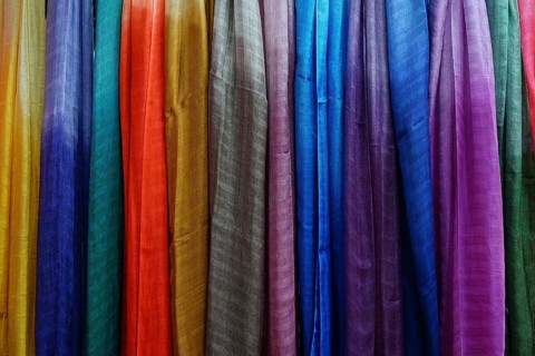 Silk scarves