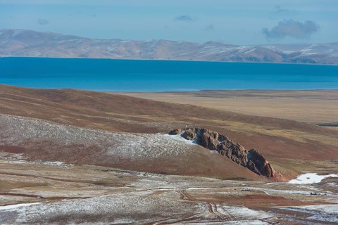 View from Lachen la Pass