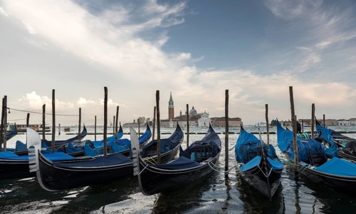 Gondolas in San Marco