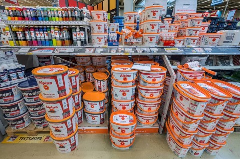 Wall and ceiling paint