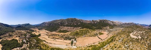 Aerial view of the Oriental Village