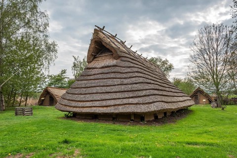 Museum village at the sacrificial moor Niederdorla