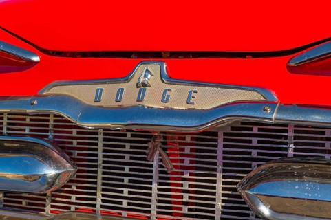 A Dodge classic car in good condition