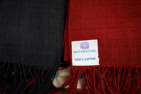 Lotus fibre cloths