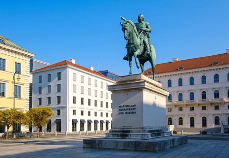 Equestrian statue of Elector Maximilian I