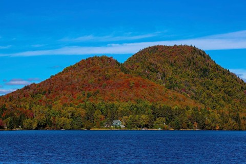 Lac Superieur Laurentians Quebec Canada