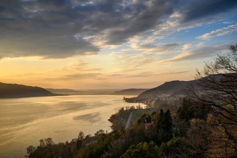 View over the Lake Constance near Ueberlingen