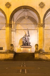 Illuminated Feldherrnhalle