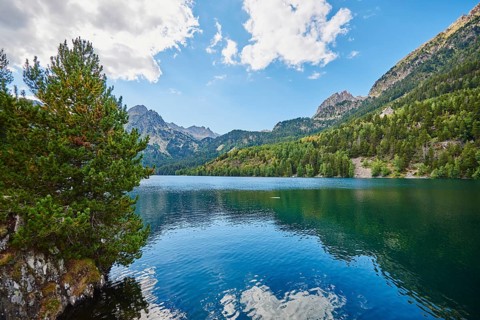 Mountain Lake Estany de Sant Maurici