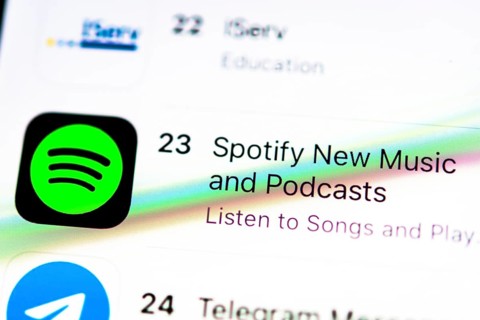 Spotify in the Apple App Store