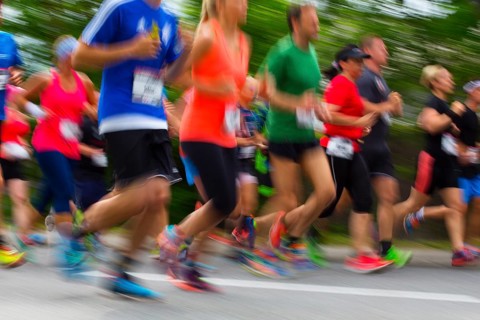 Marathon runner
