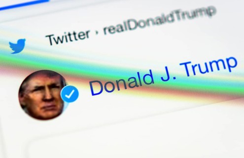 Official Twitter page of Donald J. Trump