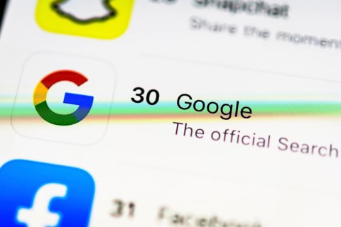 Google Search App in the Apple App Store