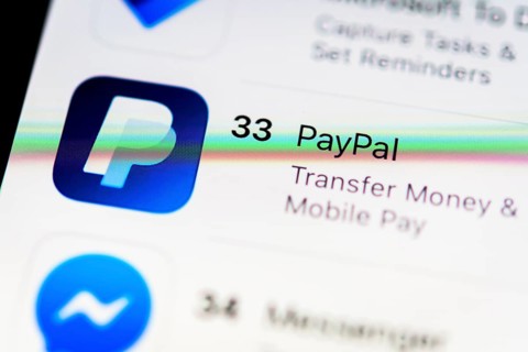 Paypal App in the Apple App Store