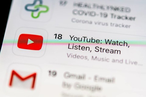Youtube App in the Apple App Store