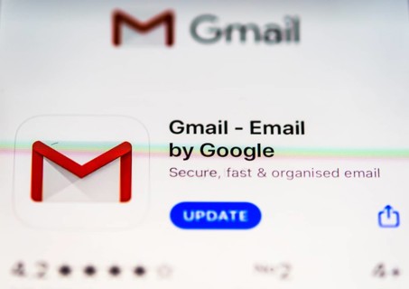 Gmail app in the Apple App Store