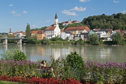 St. Gertraud and pilgrimage church Mariahilf