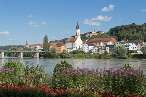 St. Gertraud and pilgrimage church Mariahilf