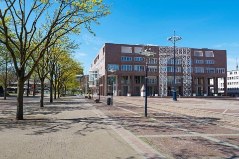 New city hall at Friedensplatz