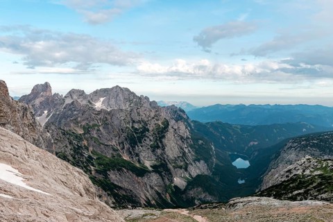 Hiking trail from Simonyhuette to Adamekhuette