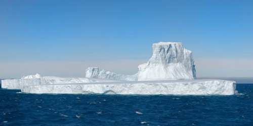 Floating icebergs