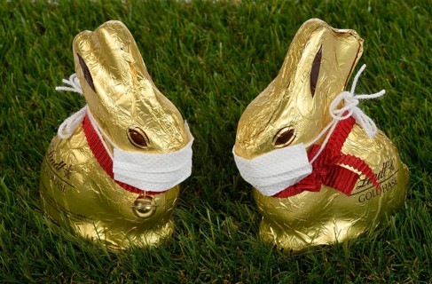 Symbol picture Easter during the Corona Crisis