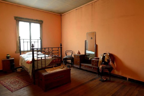 Bedroom in a residential building