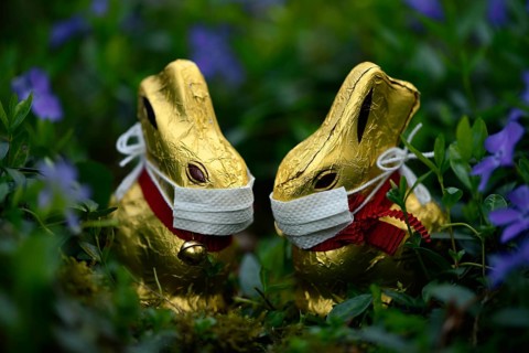 Symbol picture Easter during the Corona crisis