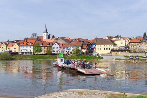 Main ferry, Wipfeld am Main