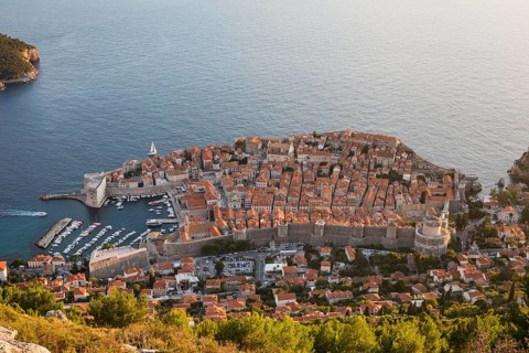 Old Town, viewed from Mt Srd