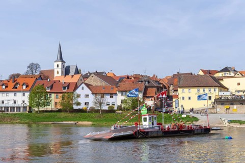 Main ferry, Wipfeld am Main