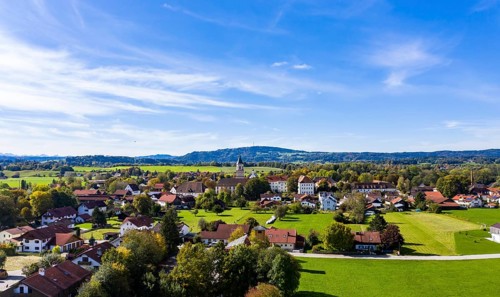 Aerial view, Wessobrunn